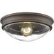 Belforge 1 Light 10.00 inch Flush Mount